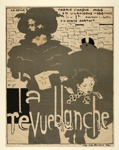 La Revue Blanche, pub. 1894 by Pierre Bonnard