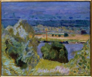 The Seine at Vernon by Pierre Bonnard