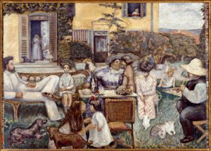 The Bourgeois Afternoon by Pierre Bonnard