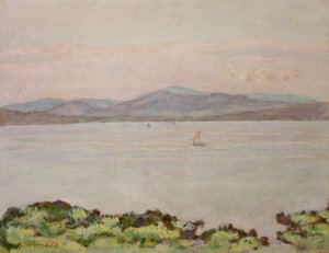 The Gulf between La Napoule and St. Raphael by Pierre Bonnard