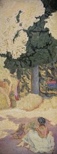 On the Mediterranean (triptych), 1911 by Pierre Bonnard