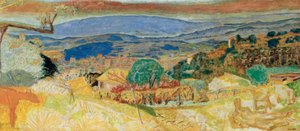 Landscape of Cannet by Pierre Bonnard