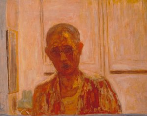 Self-Portrait in the Mirror by Pierre Bonnard