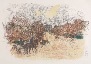 The Arc de Triomphe by Pierre Bonnard