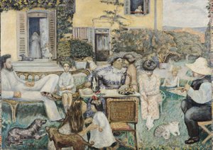 The Bourgeois Afternoon, or The Terrasse Family by Pierre Bonnard