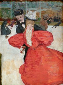 The Ice Rink or The Skaters by Pierre Bonnard