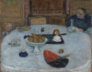 The Meal by Pierre Bonnard
