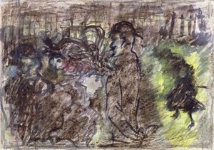 The Square, Evening, 1899 by Pierre Bonnard