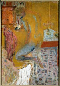 Woman at her toilet by Pierre Bonnard