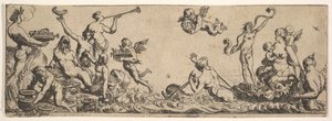 Neptune and Amphitrite by Pierre Brebiette