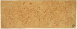 Sarcophagus with Judgement of Paris by Pierre Brebiette