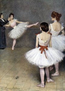 Classical dance: ballerinas in 1897 by Pierre Carrier Belleuse