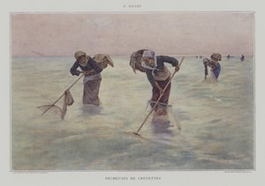 Shrimp Fisherwomen by Pierre Celestin Billet