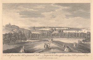 A View from One Tree Hill in Greenwich Park by Pierre Charles Canot