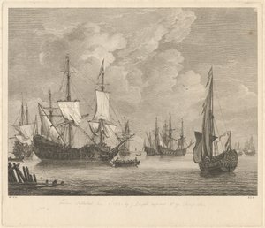 Marine Study No. 4 by Pierre Charles Canot
