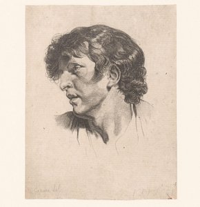 Head of a Young Man, Turned to the Left by Pierre Charles Ingouf