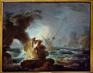 Wreck by Pierre Charles Le Mettay
