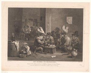 Smoking and Drinking Monkeys in a Tavern