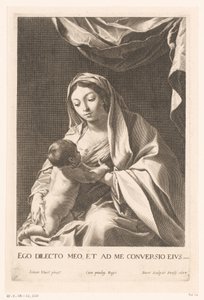 Mary with Child by Pierre Daret