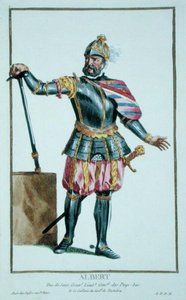 Albert the Bold (1443-1500) Duke of Saxony from Recuil des Estampes, representing the Ranks and Dignities, following the Costume of all existing Nations, published 1780