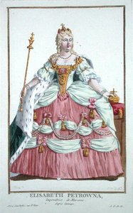 Elizabeth Petrovna (1709-62) Empress of Russia (1741-62) from 