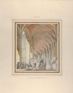 La Halle aux Blés, Interior View