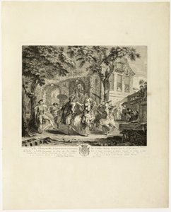 The Dance Hall by Pierre François Basan