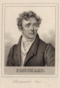 Portrait of the opera singer Louis Antoine Eléonore Ponchard