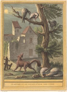 The Fox and the Hens from India