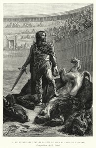 The King Separates the Head of the Lion and the Bull by Pierre Fritel