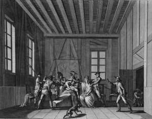 The Assassination of Jean-Paul Marat by Pierre Gabriel Berthault