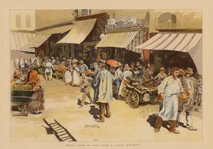 The Marchandes de Quatre Saisons on the Rue du Faubourg Saint-Denis, Paris