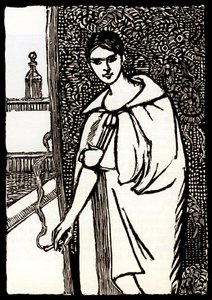 Young Woman with Cigarette for 