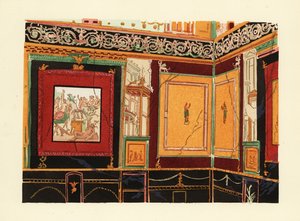 Exedra in the Atrium in the House of Siricus, Pompeii by Pierre Gusman