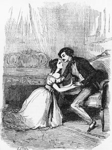 Illustration for Black Sheep, novel by Honore de Balzac from Human Comedy by Pierre Gustave Eugene (1817 82) Staal