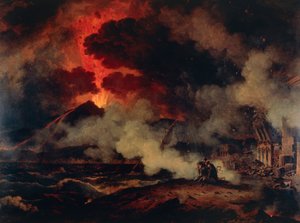 Eruption of Vesuvius by Pierre Henri de Valenciennes