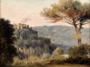 The Village of Nemi by Pierre Henri de Valenciennes