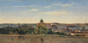 View of Rome by Pierre Henri de Valenciennes