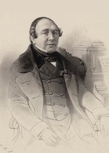 Portrait of the opera singer Louis Antoine Eléonore Ponchard 1787-1866, 1850 by Pierre Hippolyte Aumont
