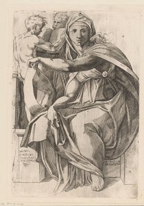 Delphic Sibyl by Pierre II Biard