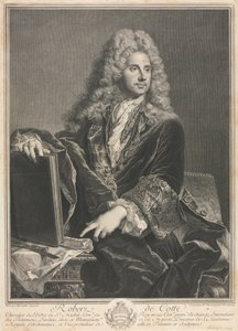 Robert de Cotte by Pierre Imbert Drevet