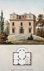 Country House at Oostakker, Belgium, from 