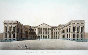 Palace of the Estates General, Brussels, from 
