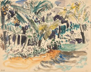 Landscape with Palms by Pierre Jean Apol