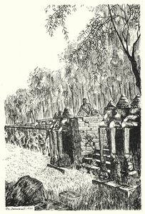 Side perron of the Elephants