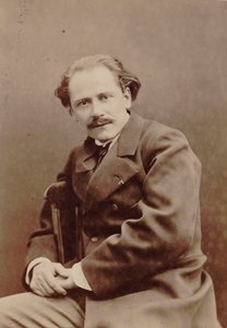 Portrait of the composer Jules Massenet by Pierre Lanith Petit