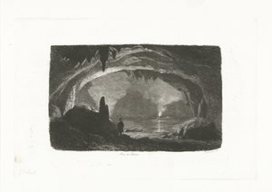 Man with Rowboat in the Caves of Han