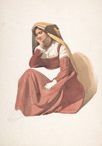 Seated Italian Peasant Woman