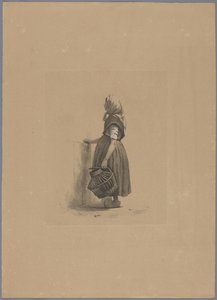 Standing Girl with Poultry Basket