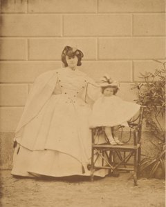 The Mother and the Husband, 1860s by Pierre Louis Pierson